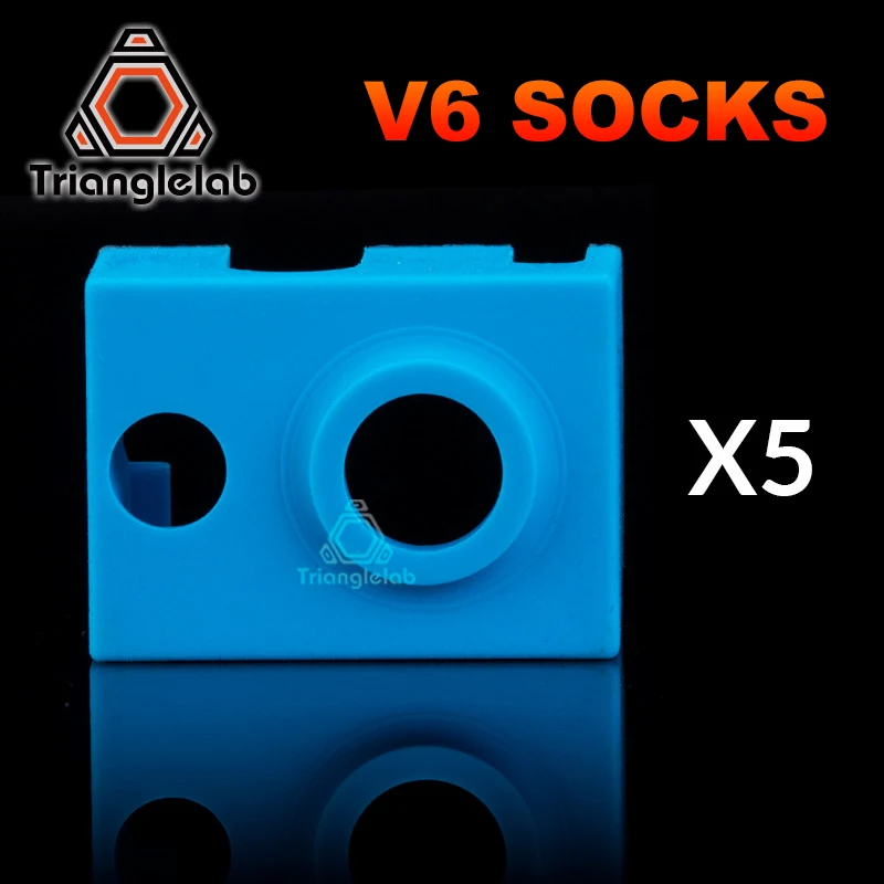 2023 trianglelab 5PCS high quality cartridge heater bock silicone socks V6 socks for PT100 heatblock for v6 hotend nozzle
2023 trianglelab 5PCS high quality cartridge heater bock silicone socks V6 socks for PT100 heatblock for v6 hotend nozzle
