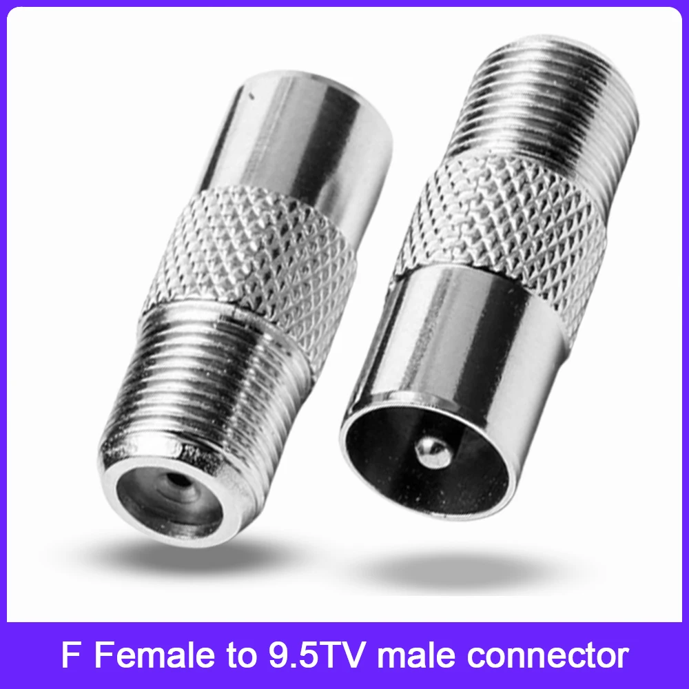 2 PCS F Female To IEC Male Adapter PAL Plug 9.5mm Amplifier Satellite Indoor Antenna RF Coax Connector For Digital TV
2 PCS F Female To IEC Male Adapter PAL Plug 9.5mm Amplifier Satellite Indoor Antenna RF Coax Connector For Digital TV