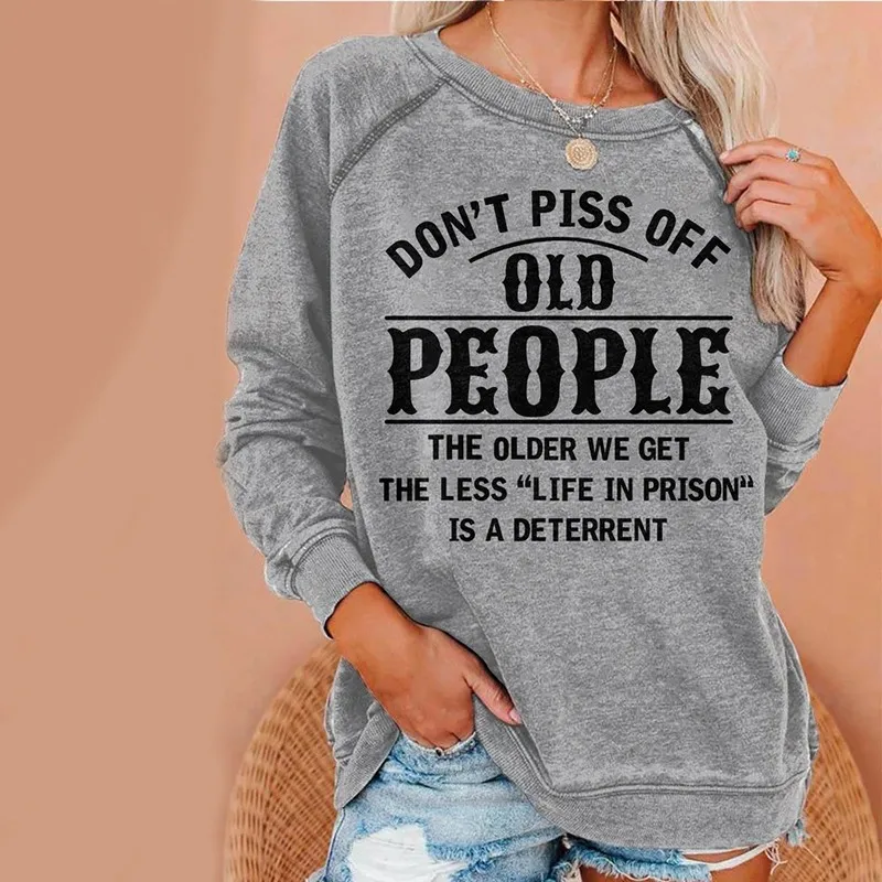 Women Long Sleeve Loose Autumn Casual Sweatshirt Letter Print Pullovers Streetwear 2021 Fashion Female Vintage Tops Jumper New
Women Long Sleeve Loose Autumn Casual Sweatshirt Letter Print Pullovers Streetwear 2021 Fashion Female Vintage Tops Jumper New