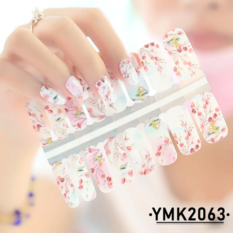 16tips New Spring Pink Flower Design Nail Stickers Full Cover Sticker Wraps DIY Manicure Slider Nail Vinyls Nails Decals Art
16tips New Spring Pink Flower Design Nail Stickers Full Cover Sticker Wraps DIY Manicure Slider Nail Vinyls Nails Decals Art