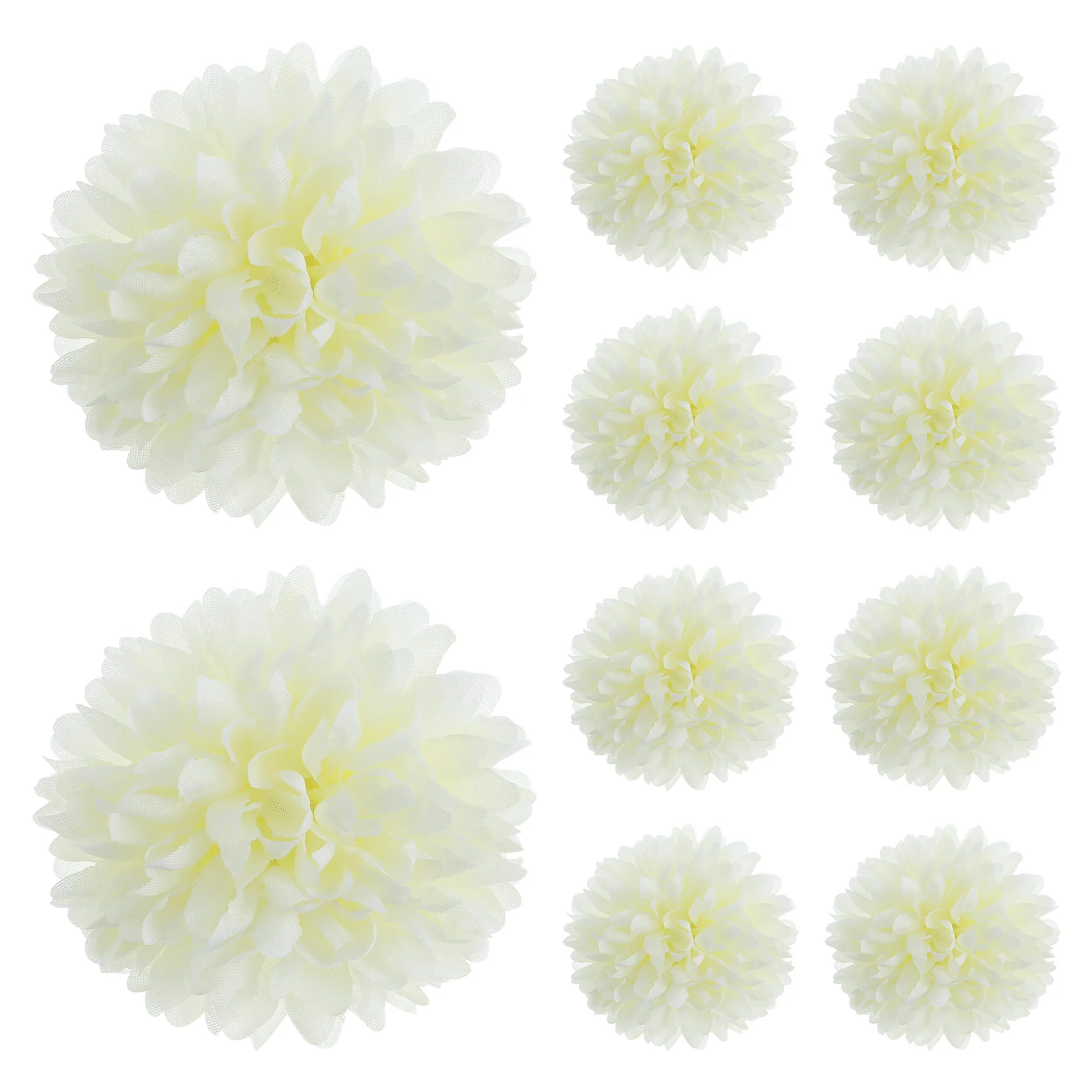 

50 Pcs Wedding Flowers Simulation Melaleuca Supplies The Party Fake Decor Adornment Embellishment Chrysanthemum Artificial