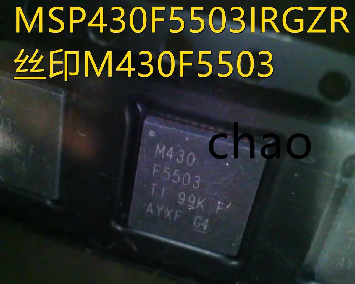 1-5PCS/MSP430F5503IRGZR MSP430F5503IRGT MSP430F5503 QFN 
1-5PCS/MSP430F5503IRGZR MSP430F5503IRGT MSP430F5503 QFN