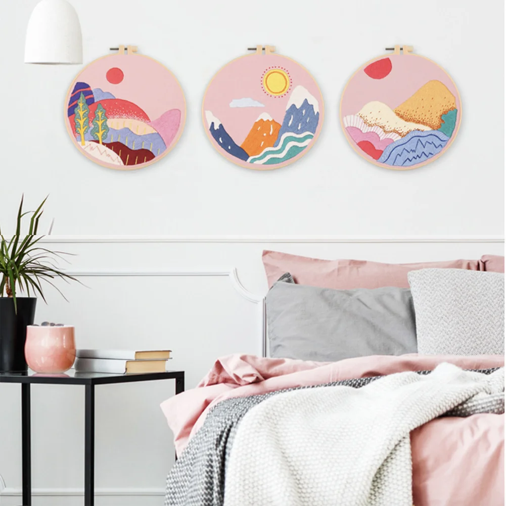 European Style DIY Flower Plants Pattern Embroidery Set Needlework Tool Printed Beginner Round Cross Stitch Kit Sewing Craft Kit
European Style DIY Flower Plants Pattern Embroidery Set Needlework Tool Printed Beginner Round Cross Stitch Kit Sewing Craft Kit