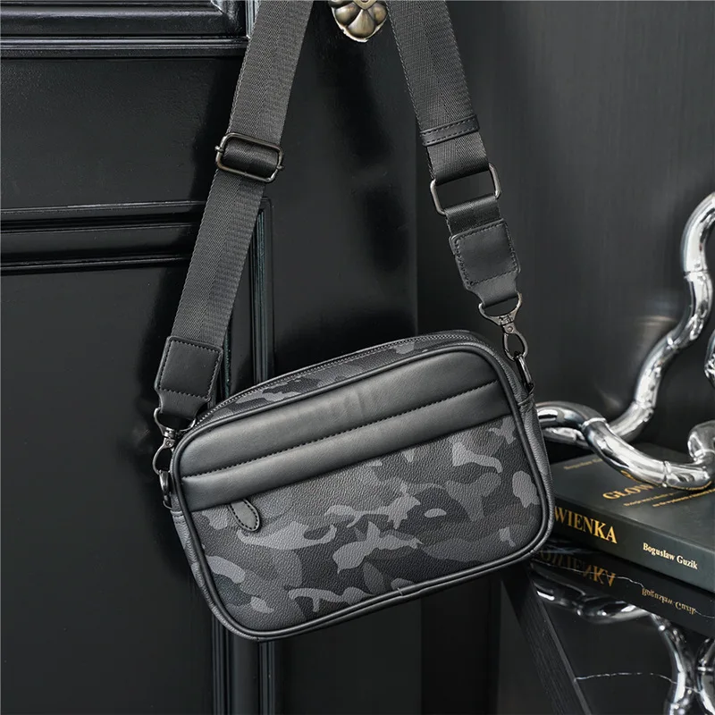 Fashion Men Bags Messenger Bags Design Leather Shoulder Bag Sling Male Handbags Man Men's Camouflage Shoulder Multifunction
Fashion Men Bags Messenger Bags Design Leather Shoulder Bag Sling Male Handbags Man Men's Camouflage Shoulder Multifunction