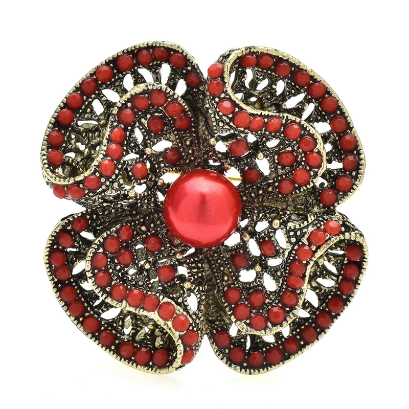 Wuli&baby Vintage Pretty Flowers Brooches For Women Unisex 2-color Beads Plants Party Office Brooch Pin Gifts
Wuli&baby Vintage Pretty Flowers Brooches For Women Unisex 2-color Beads Plants Party Office Brooch Pin Gifts