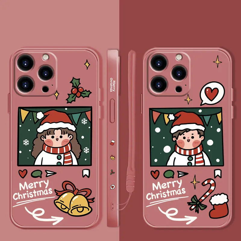 Liquid Candy Phone Case For Apple iPhone 14 13 12 11 Pro Max 13 12 Mini XS XR X 7 8 6 6S Plus Merry Christmas Love Girl Boy
Liquid Candy Phone Case For Apple iPhone 14 13 12 11 Pro Max 13 12 Mini XS XR X 7 8 6 6S Plus Merry Christmas Love Girl Boy