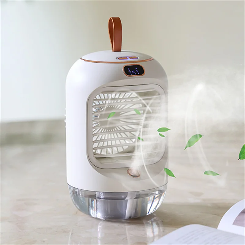 3 Speed Adjustable Home Water Spray Mist Air Cooling Fan 3600mAh Battery Rechargeable Table Air Conditioner Fan with Night Light
3 Speed Adjustable Home Water Spray Mist Air Cooling Fan 3600mAh Battery Rechargeable Table Air Conditioner Fan with Night Light