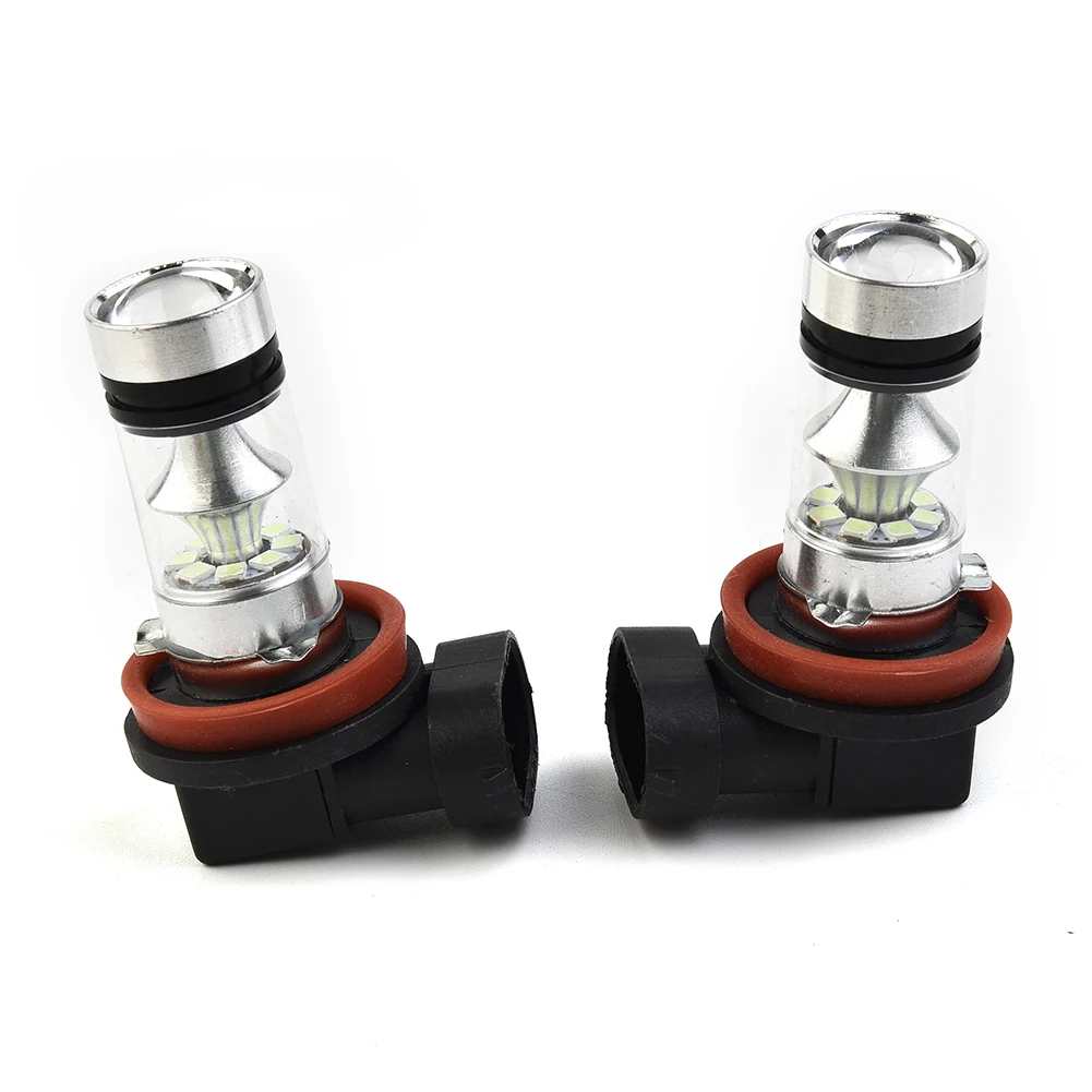 2pcs Car Fog Light Bulbs H8 H9 H11 H16 8000K Ice Blue 100W LED Headlight Bulb Kit Fog Lights 2323 LED High Power Chip
2pcs Car Fog Light Bulbs H8 H9 H11 H16 8000K Ice Blue 100W LED Headlight Bulb Kit Fog Lights 2323 LED High Power Chip
