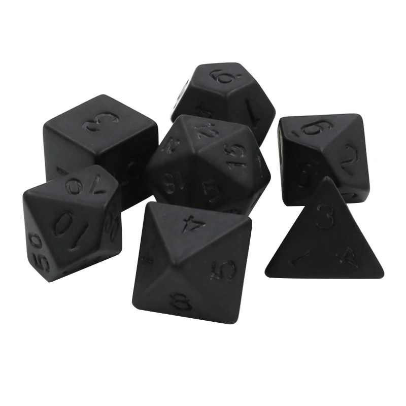 

G92F 7 шт. акриловые кубики многогранные кубики разных размеров набор кубиков с цифровыми числами для детей развивающие игрушки