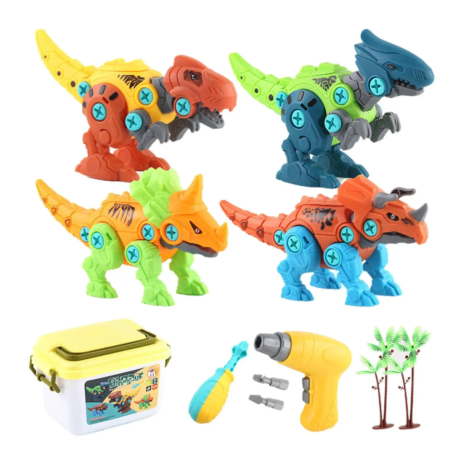 Tyrannosaurus Rex Dino Building Set With Electric Drill Storage Box For Boys Girls Assemble Games For Kids Toys
Tyrannosaurus Rex Dino Building Set With Electric Drill Storage Box For Boys Girls Assemble Games For Kids Toys