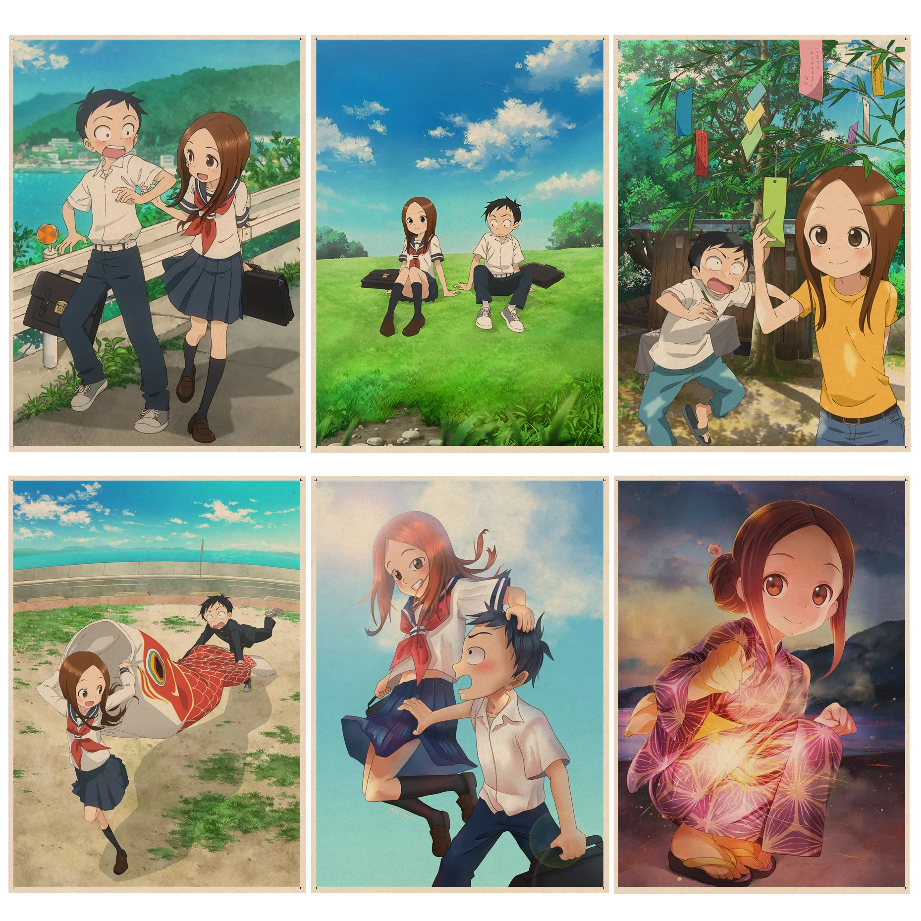 Teasing Master Takagi San Classic Anime Poster For Living Room Bar Decoration Wall Decor
Teasing Master Takagi San Classic Anime Poster For Living Room Bar Decoration Wall Decor