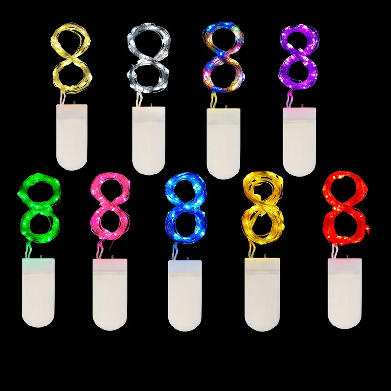 LED Copper Wire String Lights 5pcs Fairy Lamp CR2032 Christmas Tree DIY Decoration Lamp Garden Outdoor Wedding Holiday Lighting
LED Copper Wire String Lights 5pcs Fairy Lamp CR2032 Christmas Tree DIY Decoration Lamp Garden Outdoor Wedding Holiday Lighting