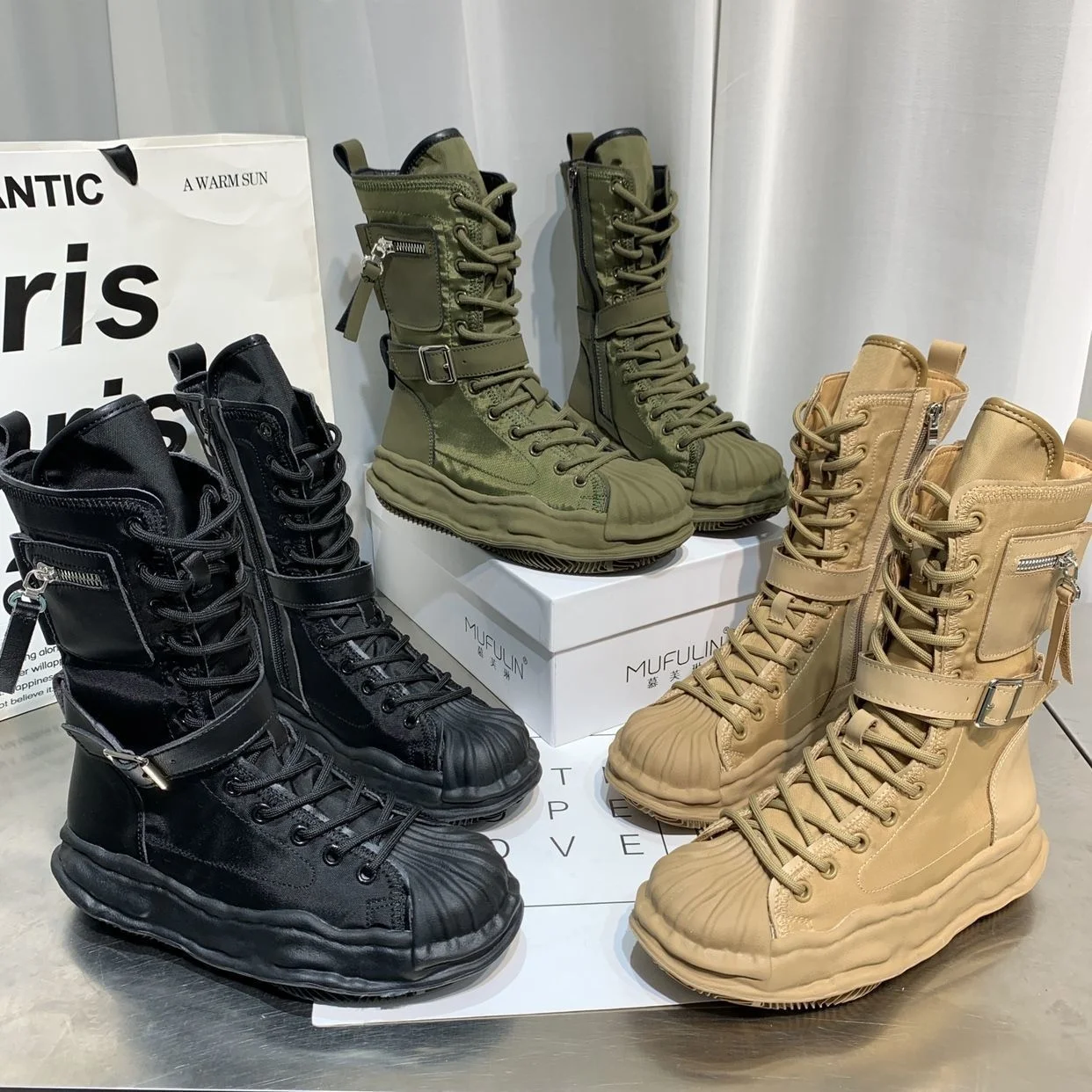 Shell Head Dissolved Shoes 2022 Autumn New Muffin Bottom Thick Bottom Versatile High Top Women's Boots Women's Shoes
Shell Head Dissolved Shoes 2022 Autumn New Muffin Bottom Thick Bottom Versatile High Top Women's Boots Women's Shoes