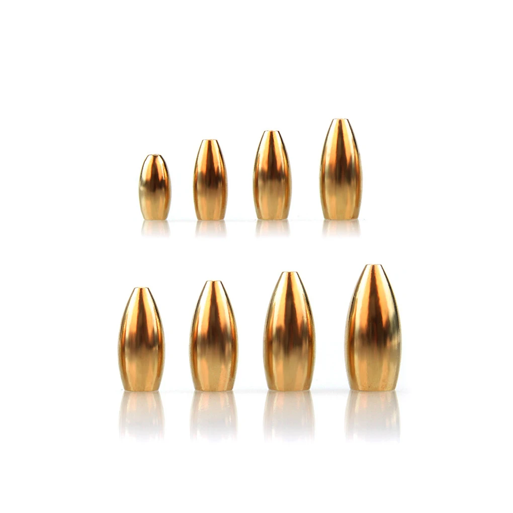 10Pcs Fishing Sinker Lightness Bullet-Shape Sinkers Wearable Tackle Accessories Hook Lure Outdoor Household 3 5g
10Pcs Fishing Sinker Lightness Bullet-Shape Sinkers Wearable Tackle Accessories Hook Lure Outdoor Household 3 5g