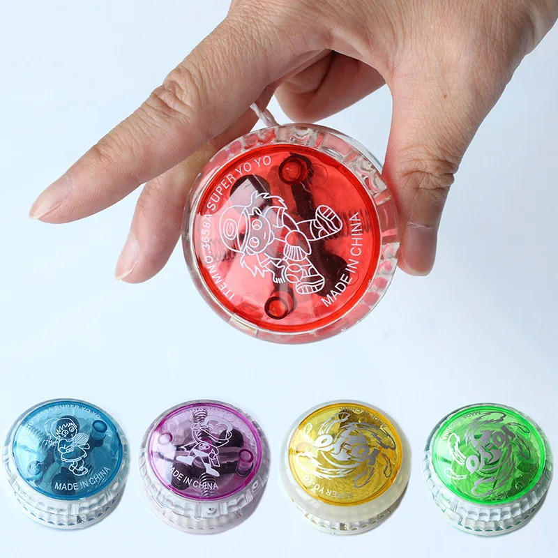 1PCS New Creative Light-emitting Small Toys Dazzling Color Yo-yo Children Yo-yo Toys Children's Educational Toys Gifts 
1PCS New Creative Light-emitting Small Toys Dazzling Color Yo-yo Children Yo-yo Toys Children's Educational Toys Gifts
