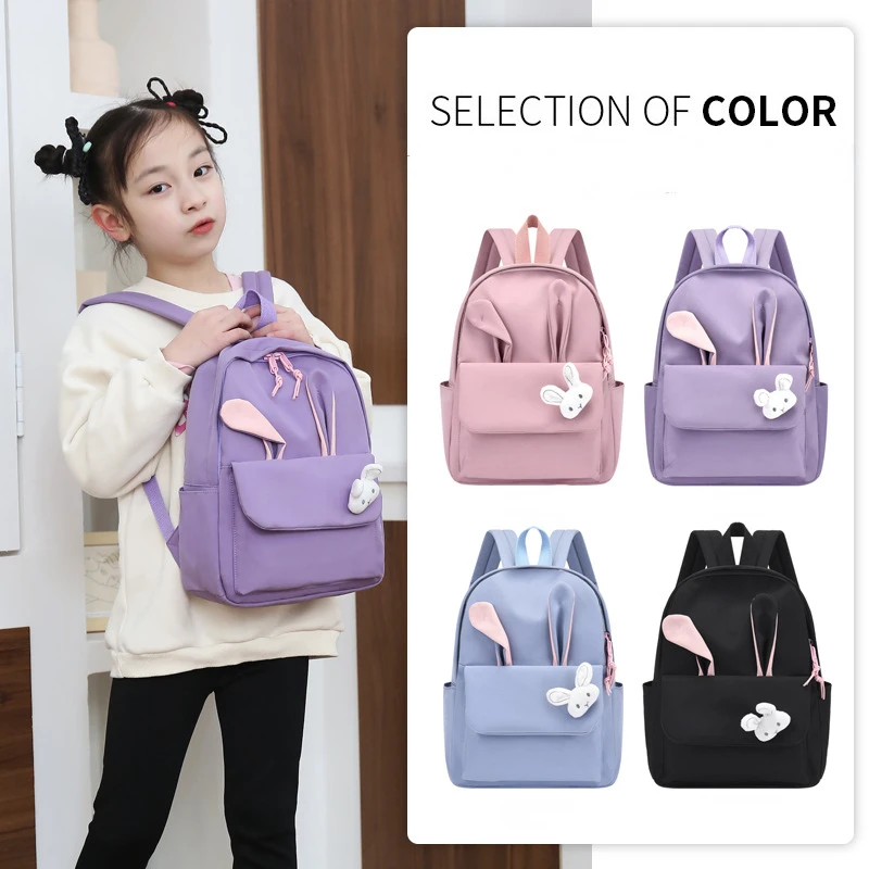 Children's Backpack Cute Bunny Backpacks for Children School Bags for Girls Kids Backpack Kindergarten Baby Bag with Ears
Children's Backpack Cute Bunny Backpacks for Children School Bags for Girls Kids Backpack Kindergarten Baby Bag with Ears