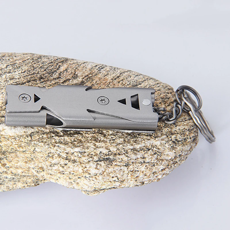 Whistle Pigeons Training Tool Outdoor Survival Cheerleading Whistle Portable Triple Pipe Emergency SOS Whistle Keychain
Whistle Pigeons Training Tool Outdoor Survival Cheerleading Whistle Portable Triple Pipe Emergency SOS Whistle Keychain