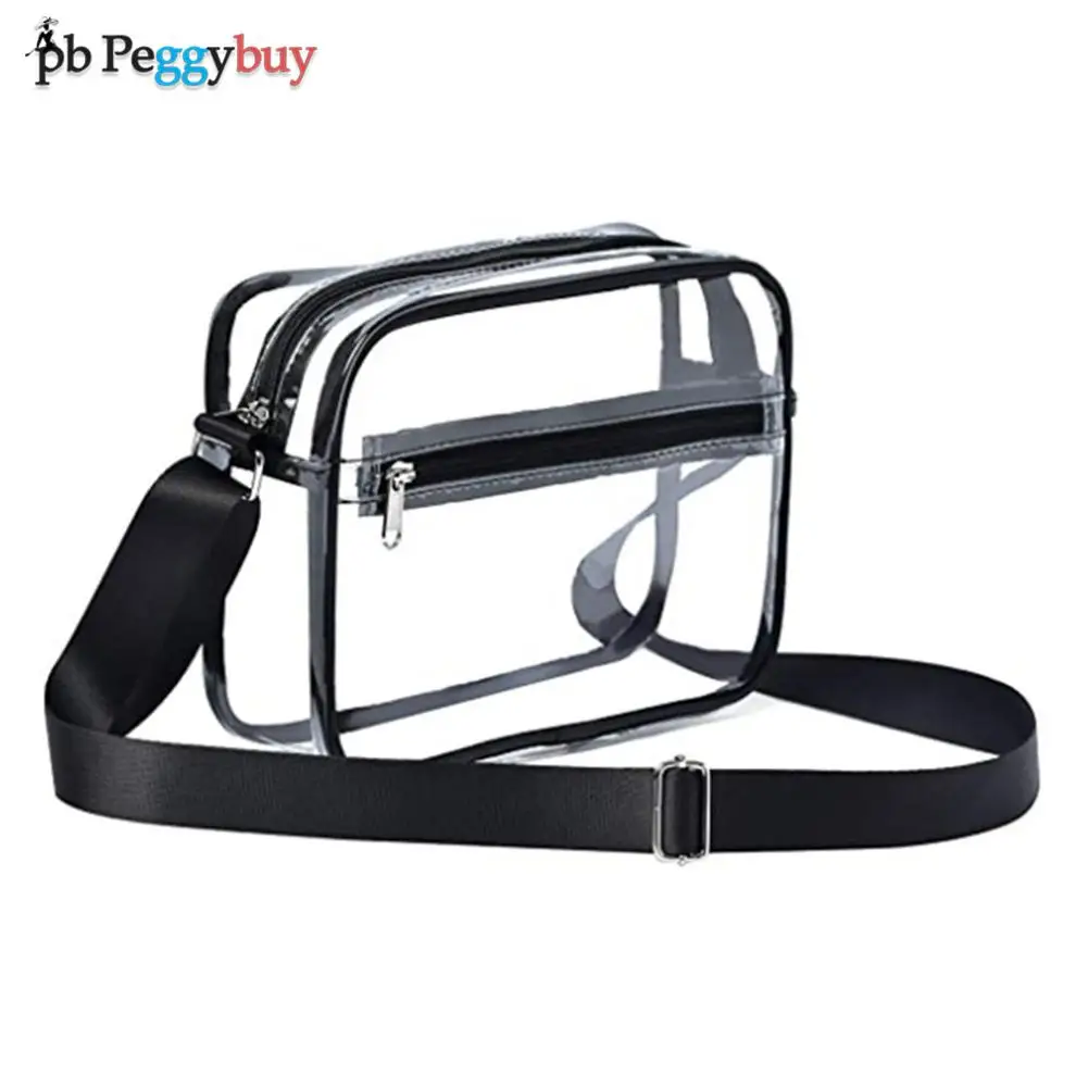 Casual PVC Clear Women Crossbody Bags Shoulder Bag Portable Jelly Small Phone Bags Toiletry Handbag with Zipper Wide Straps Flap
Casual PVC Clear Women Crossbody Bags Shoulder Bag Portable Jelly Small Phone Bags Toiletry Handbag with Zipper Wide Straps Flap