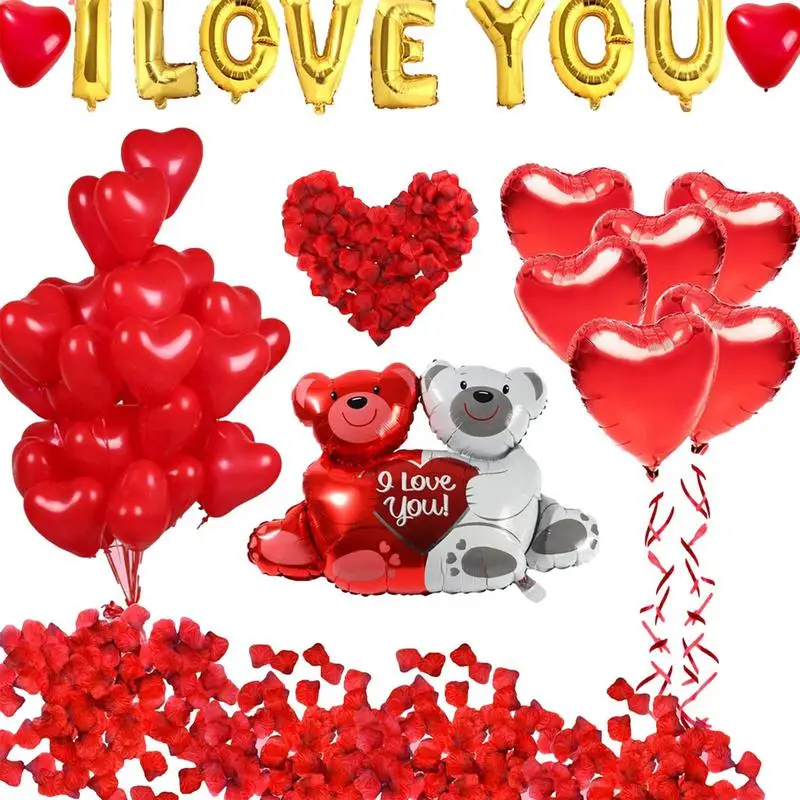 1Set I Love You Hug Bear Balloons Foil Heart Balloon for Wedding Valentine's Day Party Decoration Baby Shower Birthday Supplies 
1Set I Love You Hug Bear Balloons Foil Heart Balloon for Wedding Valentine's Day Party Decoration Baby Shower Birthday Supplies
