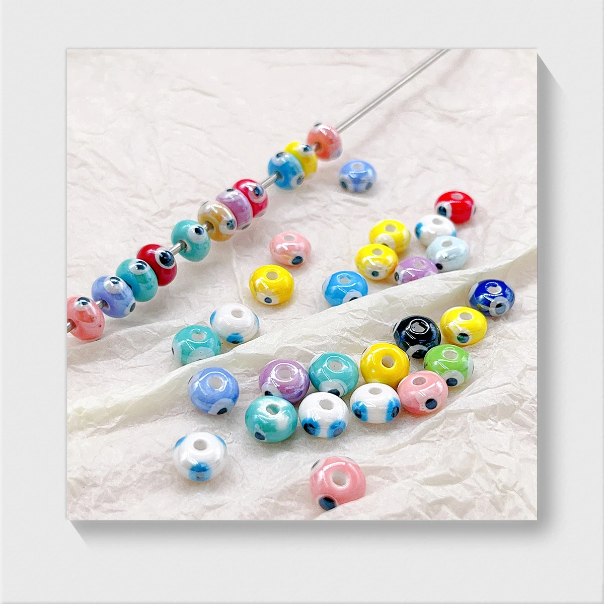 Новинка, керамические бусины «Три лица», бусины-подвески «сглаза», бусины для изготовления ювелирных изделий, товары для мам и детей
Новинка, керамические бусины «Три лица», бусины-подвески «сглаза», бусины для изготовления ювелирных изделий, товары для мам и детей