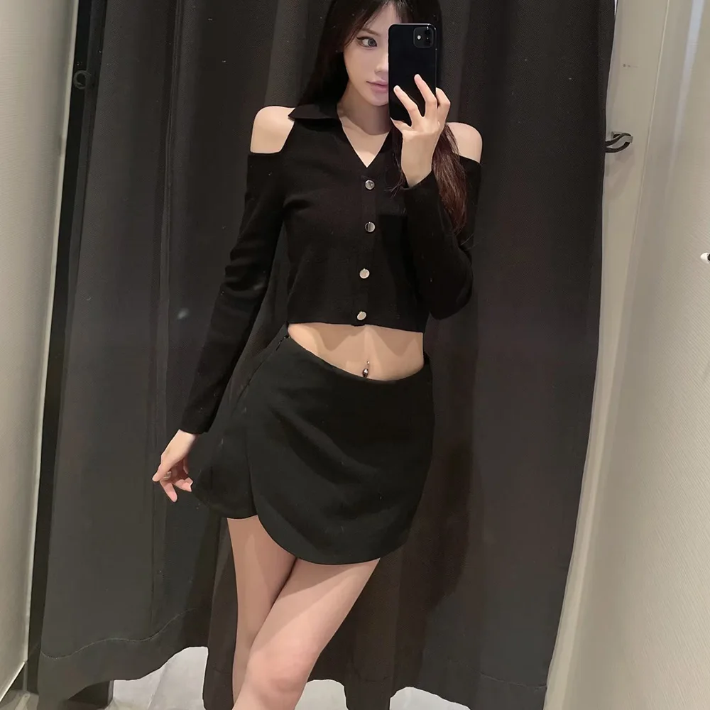 PB&ZA High Waist Solid Mini Skirt Women's Fashion 2022 New Chic Office Lady A-line Pantskirt Y2k Skort Female Clothes 7385530
PB&ZA High Waist Solid Mini Skirt Women's Fashion 2022 New Chic Office Lady A-line Pantskirt Y2k Skort Female Clothes 7385530