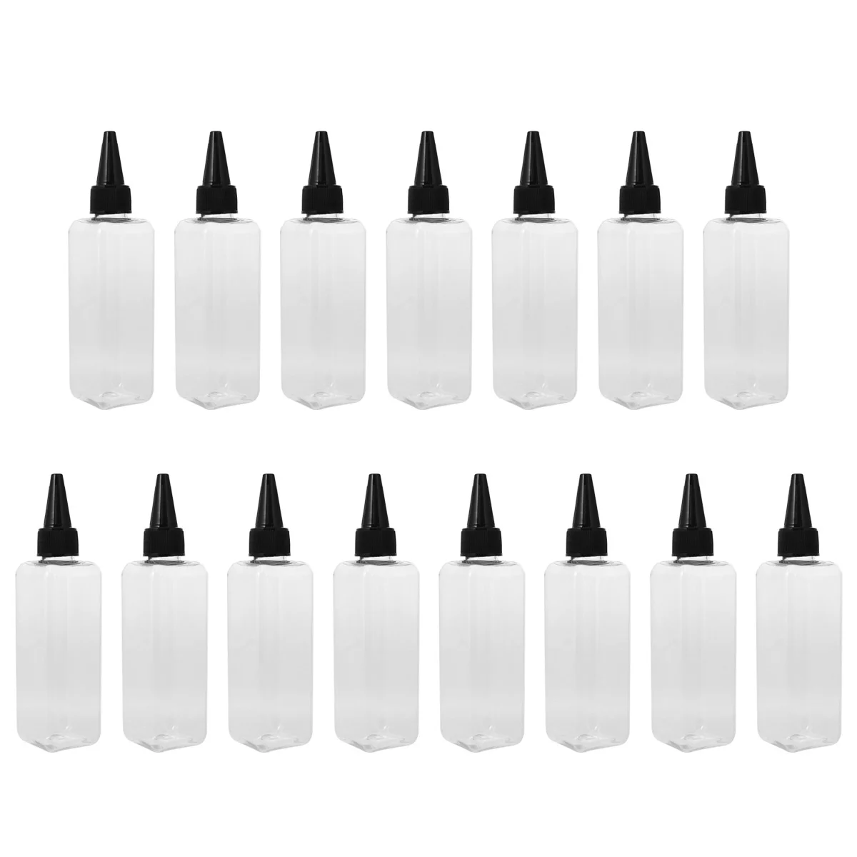 15 шт., пластиковые бутылки-диспенсеры для волос 
15 шт., пластиковые бутылки-диспенсеры для волос