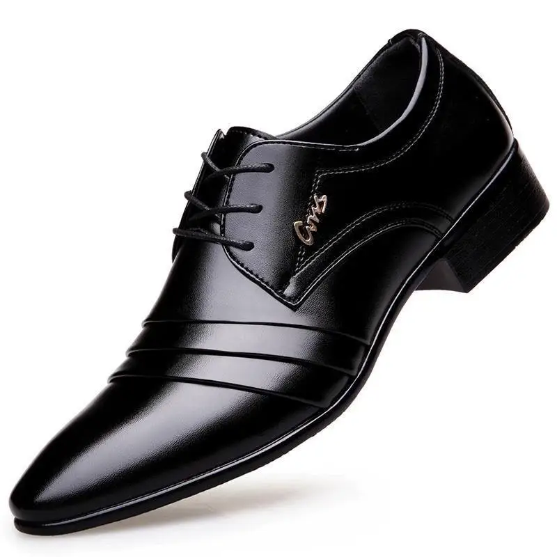 2022 Fashion Business Lace-up Mens Formal Shoes British Style Soft-soled Mens Flat Dress Shoes Non-slip Breathable Wedding Shoes
2022 Fashion Business Lace-up Mens Formal Shoes British Style Soft-soled Mens Flat Dress Shoes Non-slip Breathable Wedding Shoes