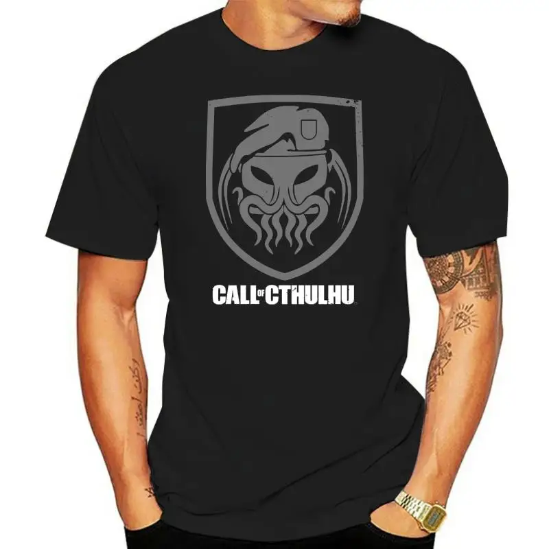 Cthulhus Duty Tshirt Call Cthulhu T Shirt Men Black Clothing Summer Short Sleeve Tops Tees Mens Own Logo T-shirt Hip Hop
Cthulhus Duty Tshirt Call Cthulhu T Shirt Men Black Clothing Summer Short Sleeve Tops Tees Mens Own Logo T-shirt Hip Hop