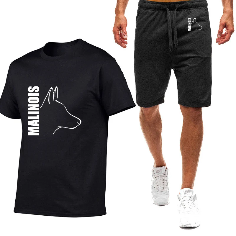 Silly Dog Belgian Malinois 2021 Men's New Summer Hot Sale 2 Pieces Sportswears Fitness Printing Shorts T shirts Suits Clothing
Silly Dog Belgian Malinois 2021 Men's New Summer Hot Sale 2 Pieces Sportswears Fitness Printing Shorts T shirts Suits Clothing
