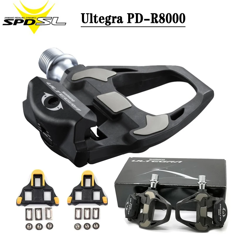 

Ultegra PD R8000 SPD-SL Road Bicycle Pedal Bike Carbon Pedals R7000 Clipless With Cleats SH11 Set Original Cycling Accessories