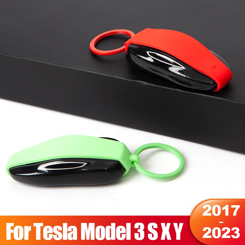 For Tesla Model 3 S X Y 2017- 2021 2022 2023 Silicone Car Key Case Ring Smart Key Cover Keychain Creative Pendant Accessories
For Tesla Model 3 S X Y 2017- 2021 2022 2023 Silicone Car Key Case Ring Smart Key Cover Keychain Creative Pendant Accessories