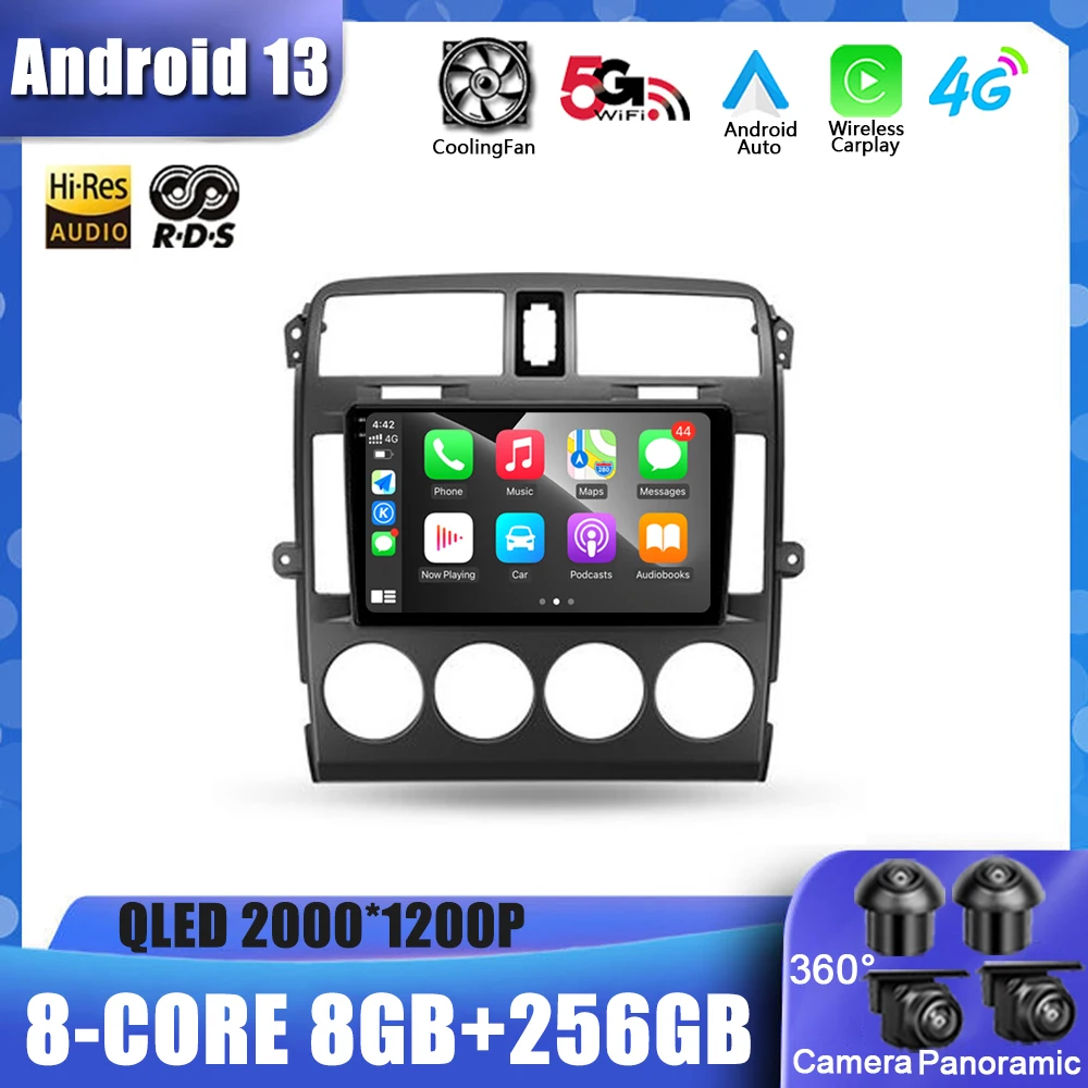 Car Radio Multimedia Video Player Navigation GPS Android 13 For Kia Carnival UP GQ 2002 - 2006 Intelligent System 4G+WIFI 
Car Radio Multimedia Video Player Navigation GPS Android 13 For Kia Carnival UP GQ 2002 - 2006 Intelligent System 4G+WIFI