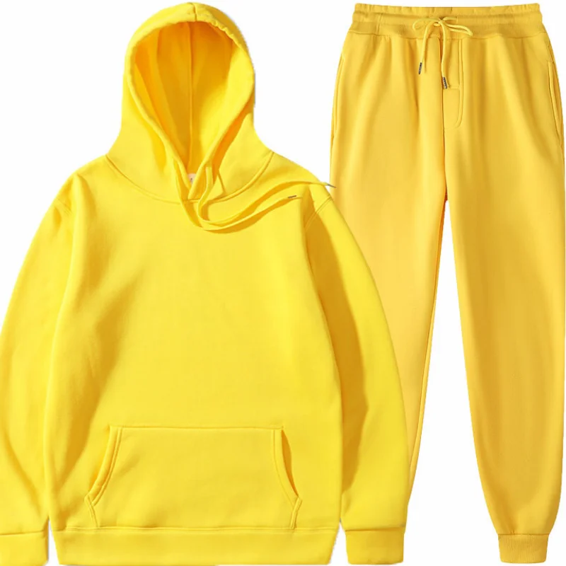 Men Hooded Set Pullover Tracksuit Men's Sets Hoodies + Pants Solid Color Hooded Sweatshirt Sweatpants Sportswear 2 Pcs MY544
Men Hooded Set Pullover Tracksuit Men's Sets Hoodies + Pants Solid Color Hooded Sweatshirt Sweatpants Sportswear 2 Pcs MY544