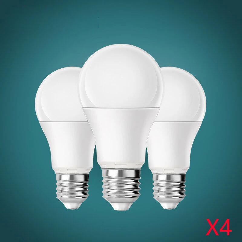 4Pcs/Lot LED Bulb Lamps AC220V 110V Bombilla Spotlight Lighting Cold/Warm White Lamp 18W 15W 12W 9W 6W 3W Lampada Living Room
4Pcs/Lot LED Bulb Lamps AC220V 110V Bombilla Spotlight Lighting Cold/Warm White Lamp 18W 15W 12W 9W 6W 3W Lampada Living Room