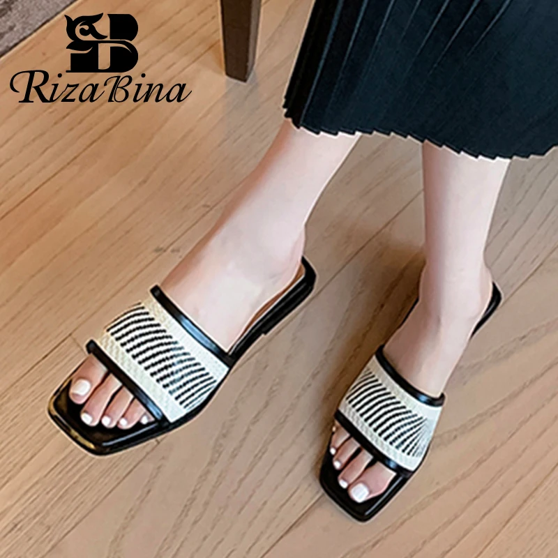 Дамские шлепанцы RIZABINA, Разноцветные Летние модные туфли, повседневная женская обувь, сланцы, размеры 34-39, 2022
Дамские шлепанцы RIZABINA, Разноцветные Летние модные туфли, повседневная женская обувь, сланцы, размеры 34-39, 2022