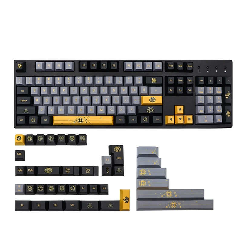 143 клавиши, механическая тематическая крышка ключа Pbt Cherry Key cap s для Gk61/64/NJ68/75/84/87/96/980/108, крышка механической клавиатуры
143 клавиши, механическая тематическая крышка ключа Pbt Cherry Key cap s для Gk61/64/NJ68/75/84/87/96/980/108, крышка механической клавиатуры