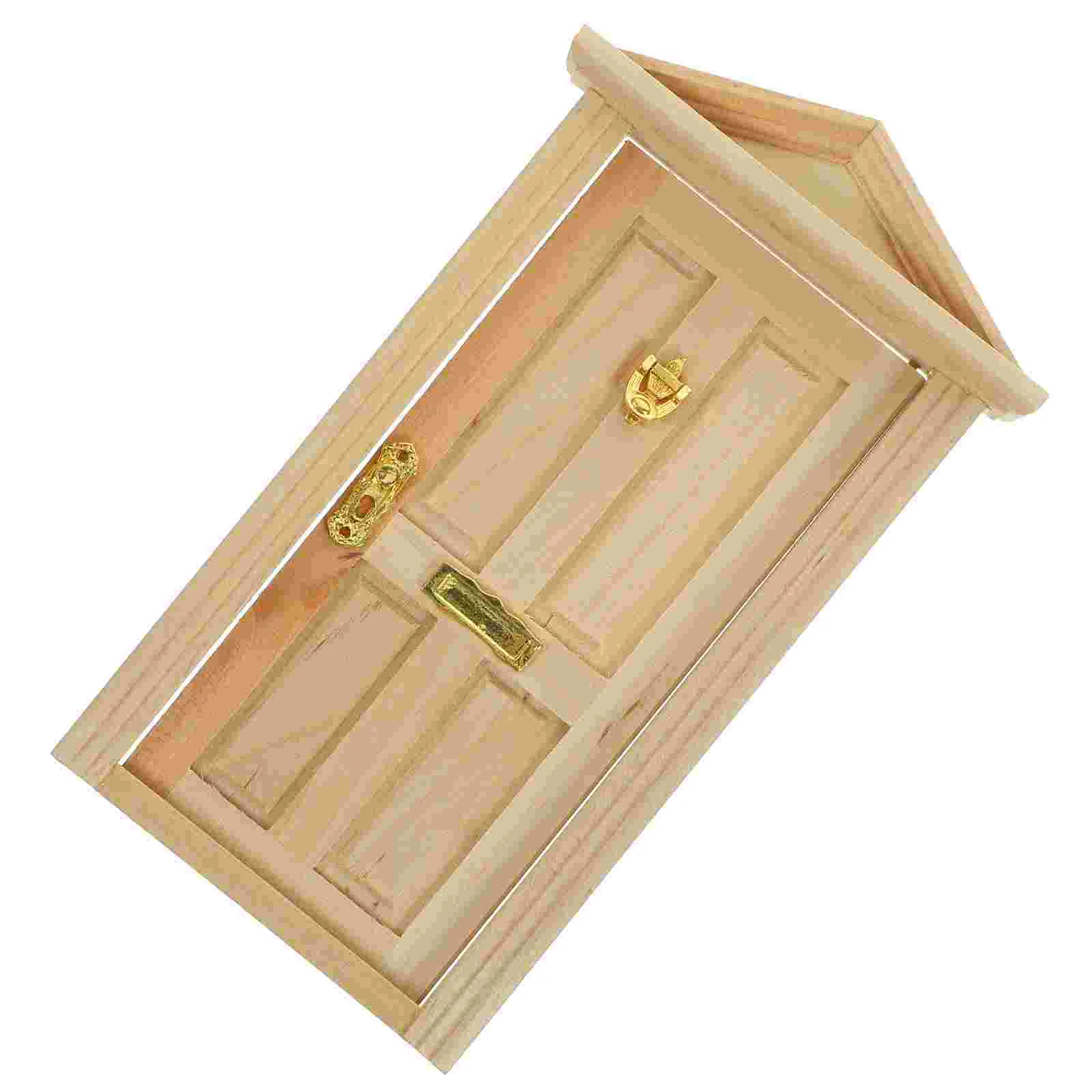 House Wooden Door Mini Adornment Gate Model Miniature Children Plaything Supplies Decor Front Decorations
House Wooden Door Mini Adornment Gate Model Miniature Children Plaything Supplies Decor Front Decorations