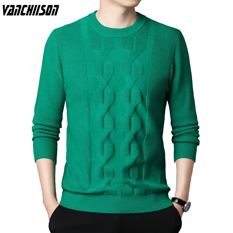 High Quality Men Twisted Jumpers Sweater Tops Knit Pullover Thick for Autumn Winter O Neck Solid Fashion Casual Korean 00132326 
High Quality Men Twisted Jumpers Sweater Tops Knit Pullover Thick for Autumn Winter O Neck Solid Fashion Casual Korean 00132326