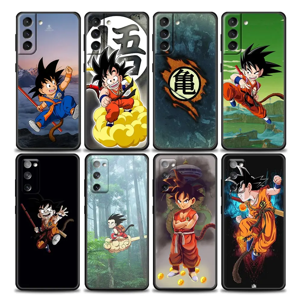 

Anime Son Goku Drawings Dragon Ball Z Phone Case for Samsung Galaxy S7 S8 S9 S10e S21 S20 Fe Plus Note 20 Ultra 5G Soft Silicone