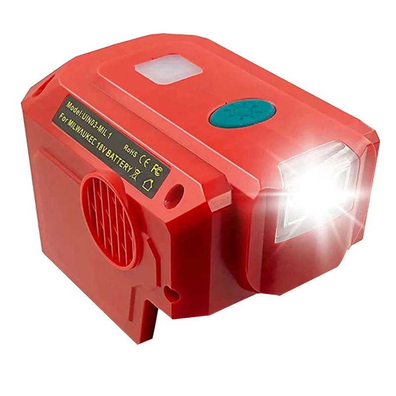 200W Power Supply Inverter For Milwaukee 18V Lithium Battery, DC 18V To AC 120V Modifined Sine Wave Power Inverter
200W Power Supply Inverter For Milwaukee 18V Lithium Battery, DC 18V To AC 120V Modifined Sine Wave Power Inverter