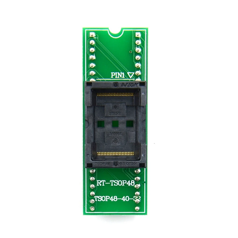 Адаптер TSOP48 к DIP48, розетка TSOP48 для RT809F RT809H и для USB-программатора XELTEK
Адаптер TSOP48 к DIP48, розетка TSOP48 для RT809F RT809H и для USB-программатора XELTEK