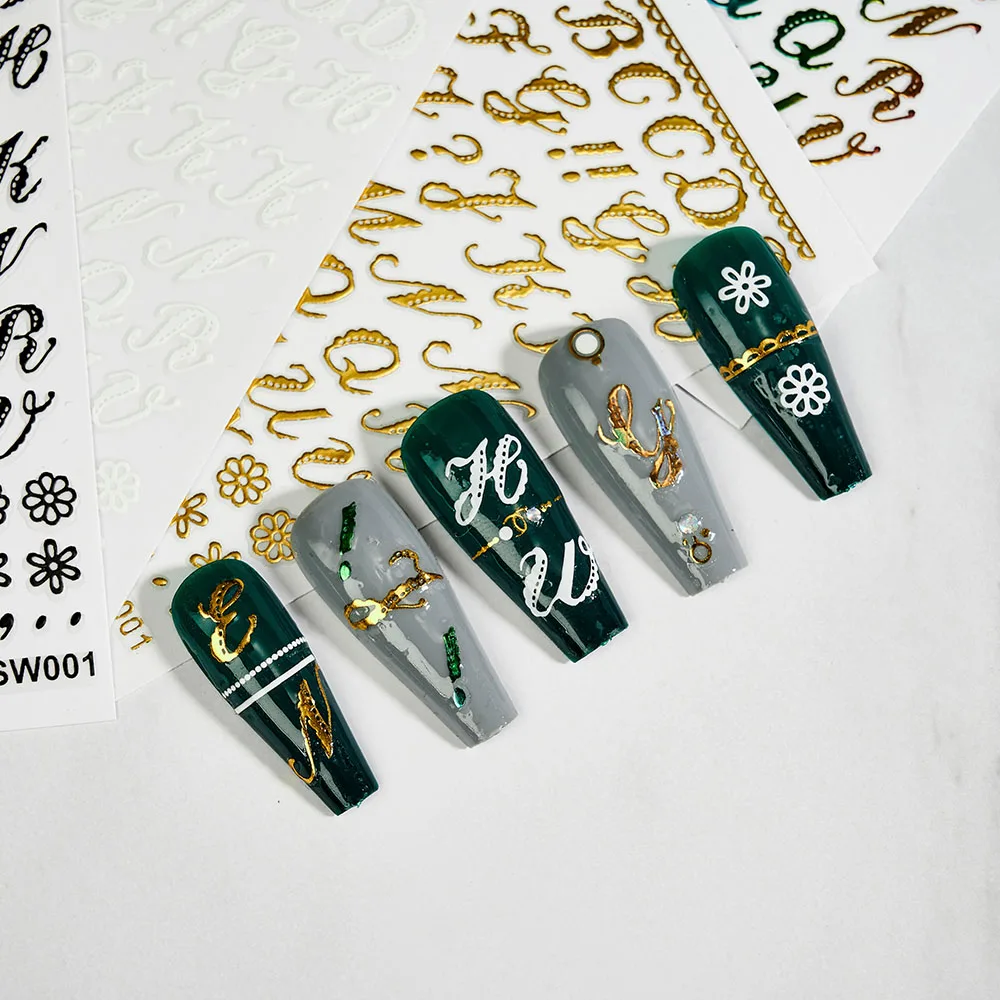 1pcs 26 English Alphabet Nail Sticker 13 Colors Word Letter Nail Art Decal Decoration 3D Self-adhesive DIY Nail Tattoos Sticker
1pcs 26 English Alphabet Nail Sticker 13 Colors Word Letter Nail Art Decal Decoration 3D Self-adhesive DIY Nail Tattoos Sticker