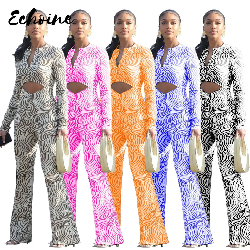 2022 Autumn And Winter New Women's Fashion Trouser Two Piece Set Single-Breasted Long Sleeve Zebra Pattern Print Trouser Suit
2022 Autumn And Winter New Women's Fashion Trouser Two Piece Set Single-Breasted Long Sleeve Zebra Pattern Print Trouser Suit