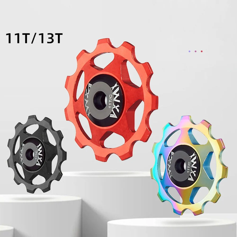 MTB Road Bike Bicycle Rear Derailleur 11T/13T Jockey Wheel Pulley Aluminum Alloy Rear Pulling Guide Wheel Guide Wheel 4/5mm
MTB Road Bike Bicycle Rear Derailleur 11T/13T Jockey Wheel Pulley Aluminum Alloy Rear Pulling Guide Wheel Guide Wheel 4/5mm