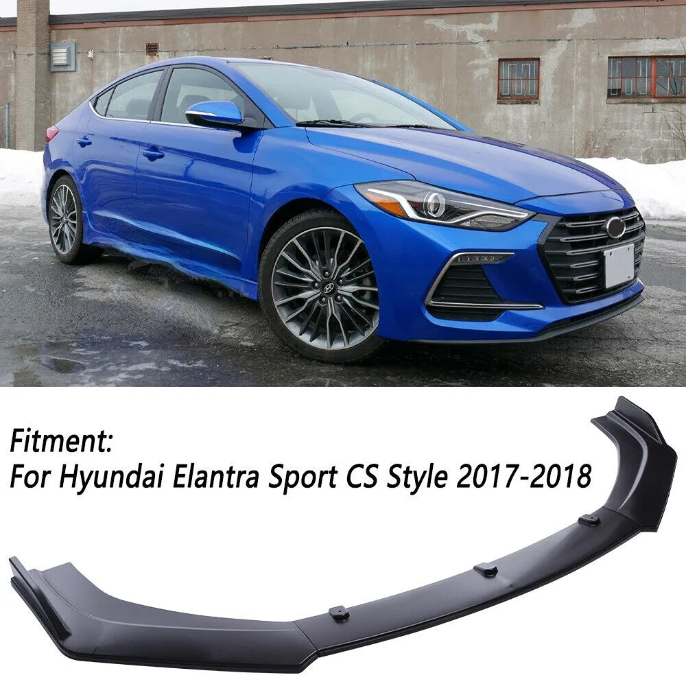 Front Splitter Bumper Lip Chin Spoiler Body Kit Car Diffuser Lip Trim Air Dam For Hyundai Elantra Sport CS Style 2017-2018
Front Splitter Bumper Lip Chin Spoiler Body Kit Car Diffuser Lip Trim Air Dam For Hyundai Elantra Sport CS Style 2017-2018
