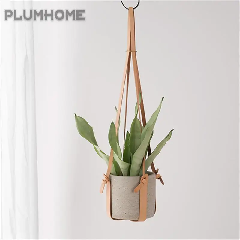 New PU Leather Plant Hanger Hanging Planter Flowerpot Holder For Indoor Plants Home Decoration Flower Pot Plant Hanger
New PU Leather Plant Hanger Hanging Planter Flowerpot Holder For Indoor Plants Home Decoration Flower Pot Plant Hanger