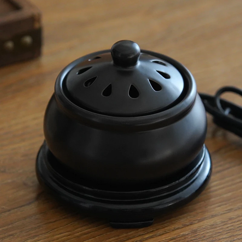 Chinese Electric Incense Burner Sandalwood Indoor Ceramic Agarwood Oil Warmer Incense Burner Church Incensario Home Decor 50
Chinese Electric Incense Burner Sandalwood Indoor Ceramic Agarwood Oil Warmer Incense Burner Church Incensario Home Decor 50