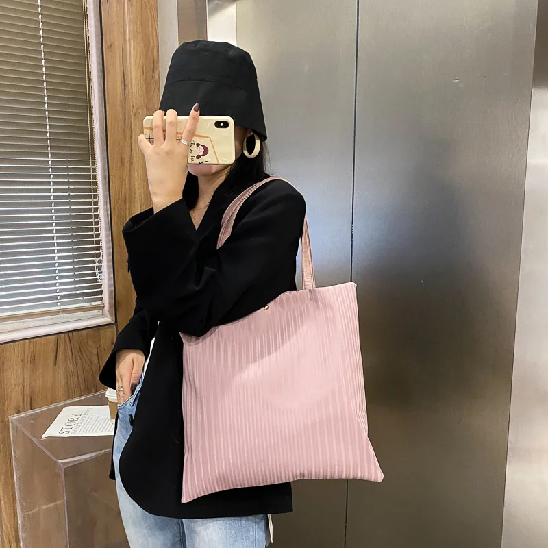PU Handbags For Women Shoulder Bag Large Capacity Tote Bas Emale Daily Bag Striped Travel Bag Ladies Shopper Bag
PU Handbags For Women Shoulder Bag Large Capacity Tote Bas Emale Daily Bag Striped Travel Bag Ladies Shopper Bag
