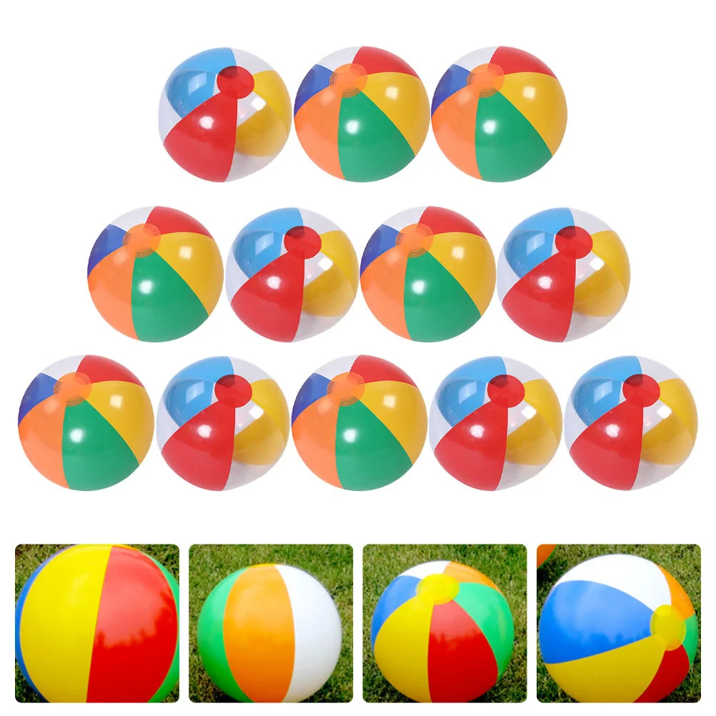 12 PCS Outdoor Kid Toys Beach Ball Sports Kids Playing Inflatable Water Park Swimming PVC Child And ask
12 PCS Outdoor Kid Toys Beach Ball Sports Kids Playing Inflatable Water Park Swimming PVC Child And ask