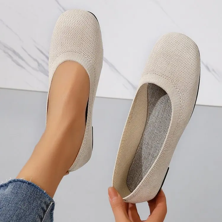 2023 Summer New Round Head Mesh Breathable Solid Color Simple Large Women's Shoes Shallow Mouth Comfortable Flat Shoes Women
2023 Summer New Round Head Mesh Breathable Solid Color Simple Large Women's Shoes Shallow Mouth Comfortable Flat Shoes Women